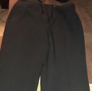 Loose fitting stretch black Express women's pants